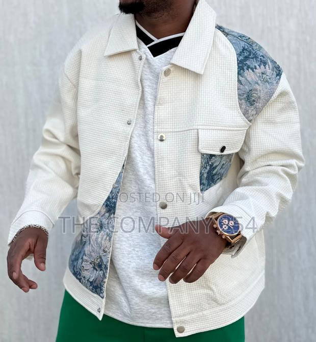 Quality Casual Double Pocket Leather Silky Collor Designed Jacket - thumbnail 8