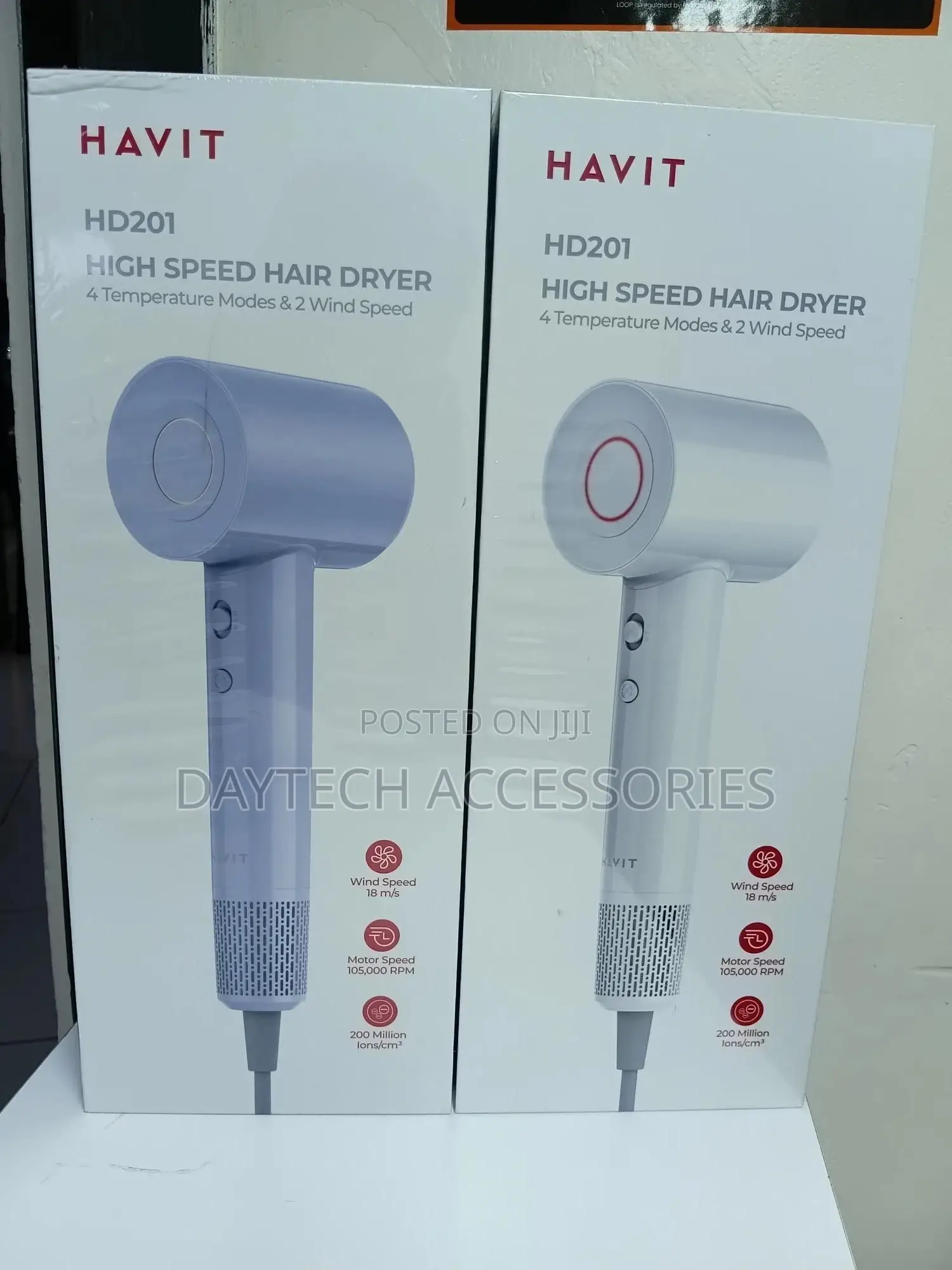 This Is a Havit Hd201 High-Speed Hair Dryer.