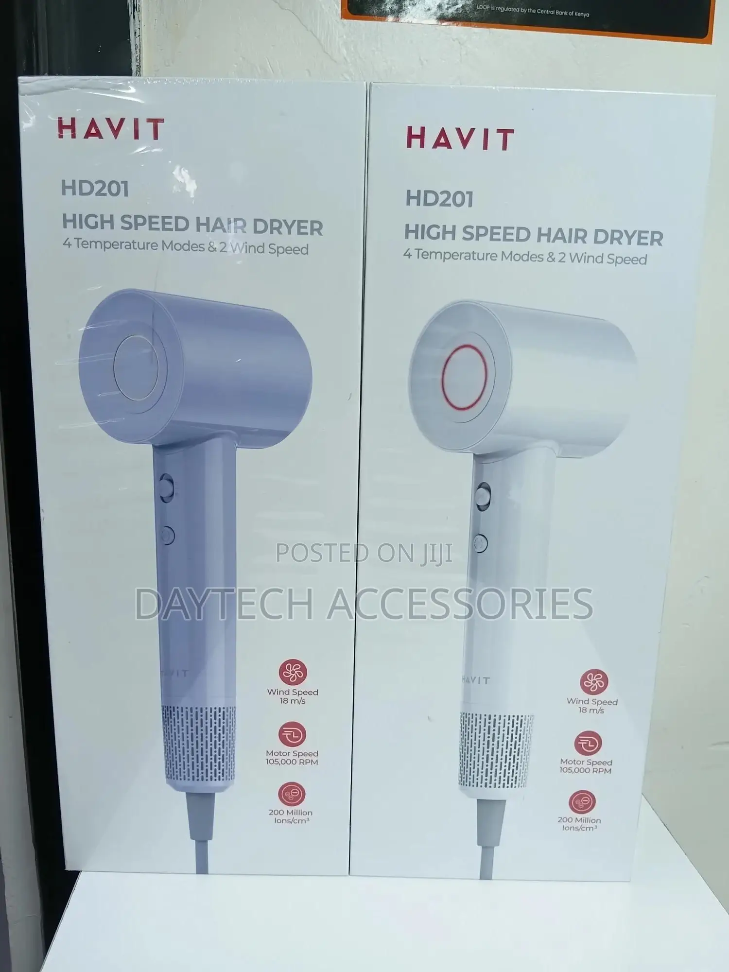 This Is a Havit Hd201 High-Speed Hair Dryer.