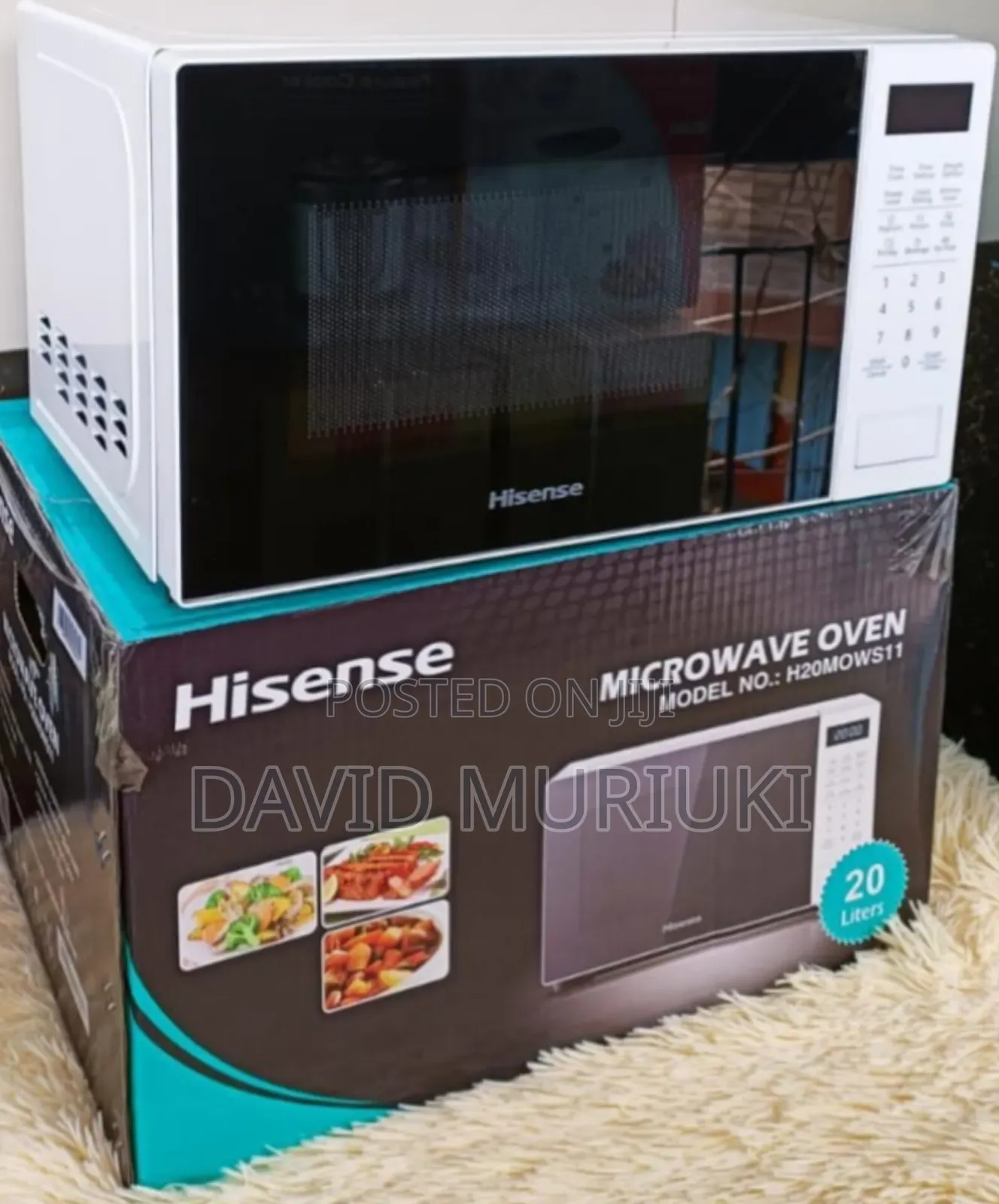 Hisense 20litres Digital Microwaves (Black)