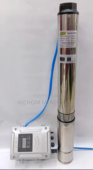 Kunda Solar Water Pump 400w Max Head 110mtrs/Solar Submersible Pump