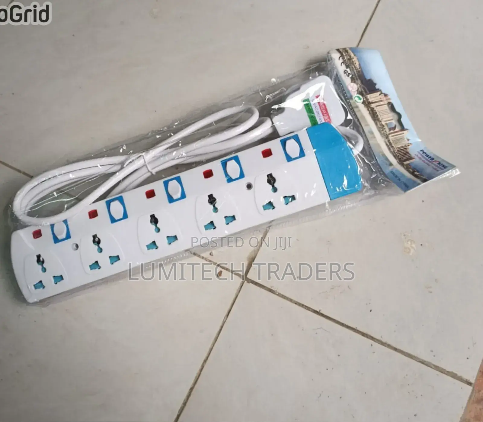 5way Socket Extension Cable Powerking Extension