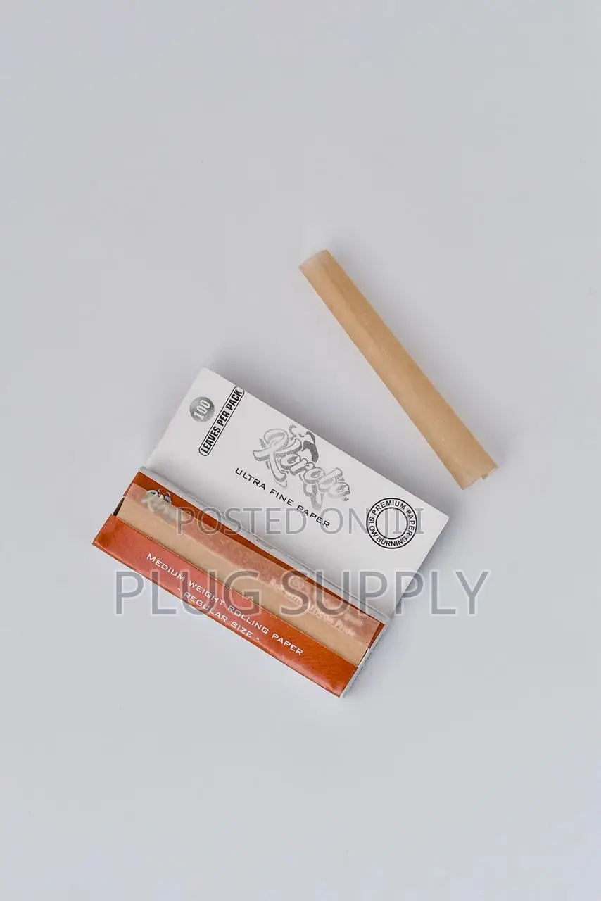 Korobo Brown Regular Size Rolling Papers 100 Leaves
