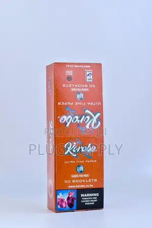Korobo Brown Regular Size Rolling Papers 100 Leaves