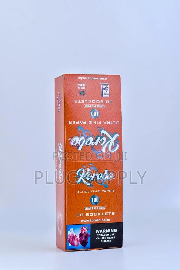 Korobo Brown Regular Size Rolling Papers 100 Leaves - thumbnail 4