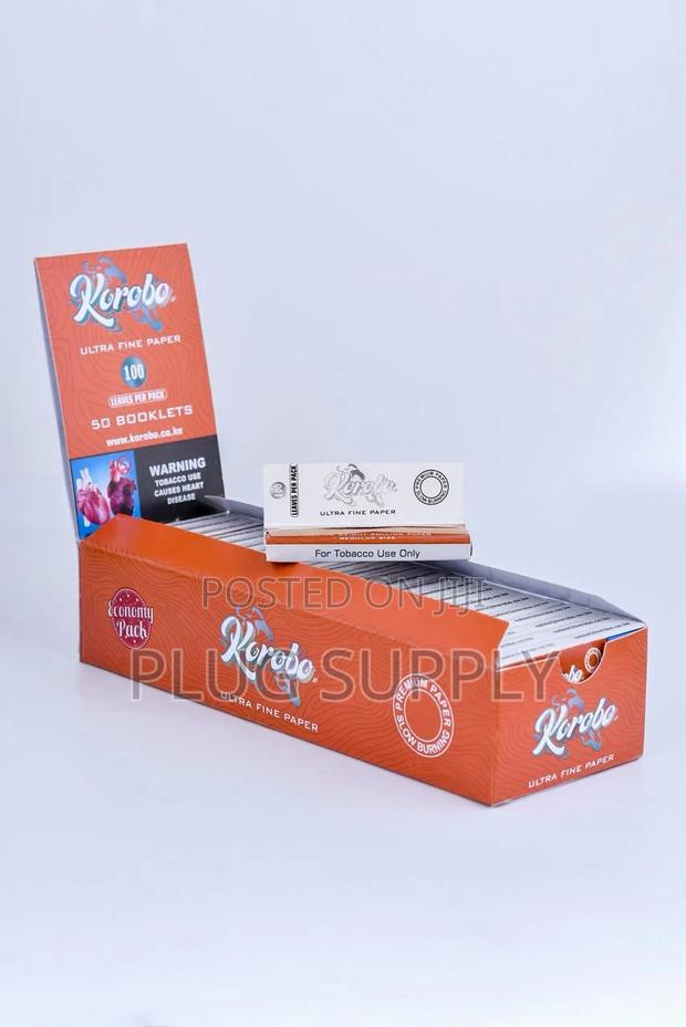 Korobo Brown Regular Size Rolling Papers 100 Leaves - thumbnail 5