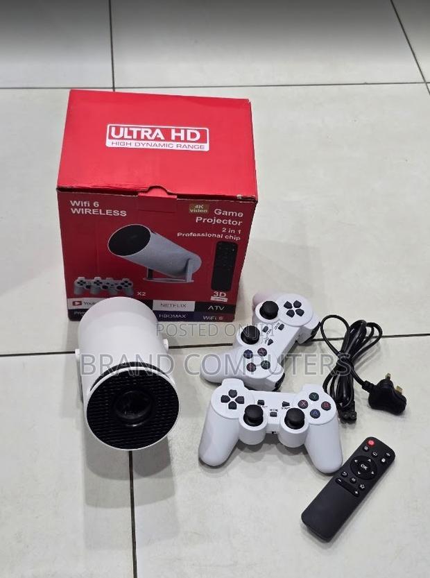 Hy300 Smart Android Projector With Gaming Console - main view