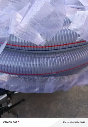 Wired Suction Hose Pipe 3" Available (Per Meter)