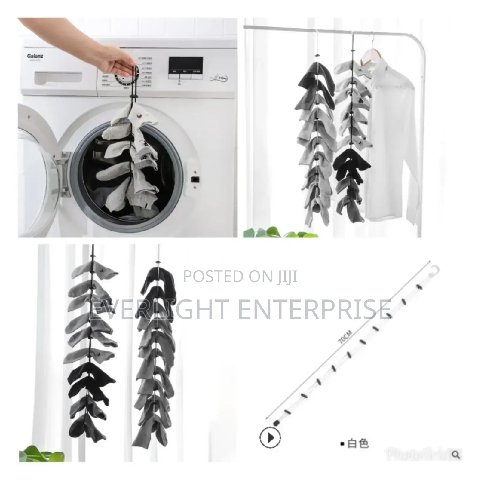 Socks Creative Hanging Rope