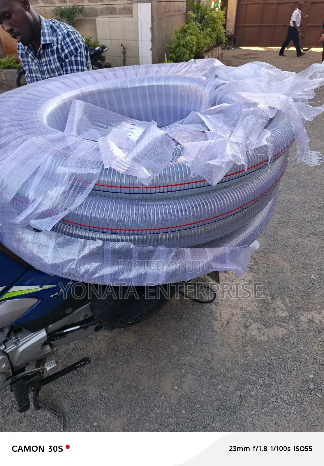 Transparent 3"Wired Suction Hose Pipe