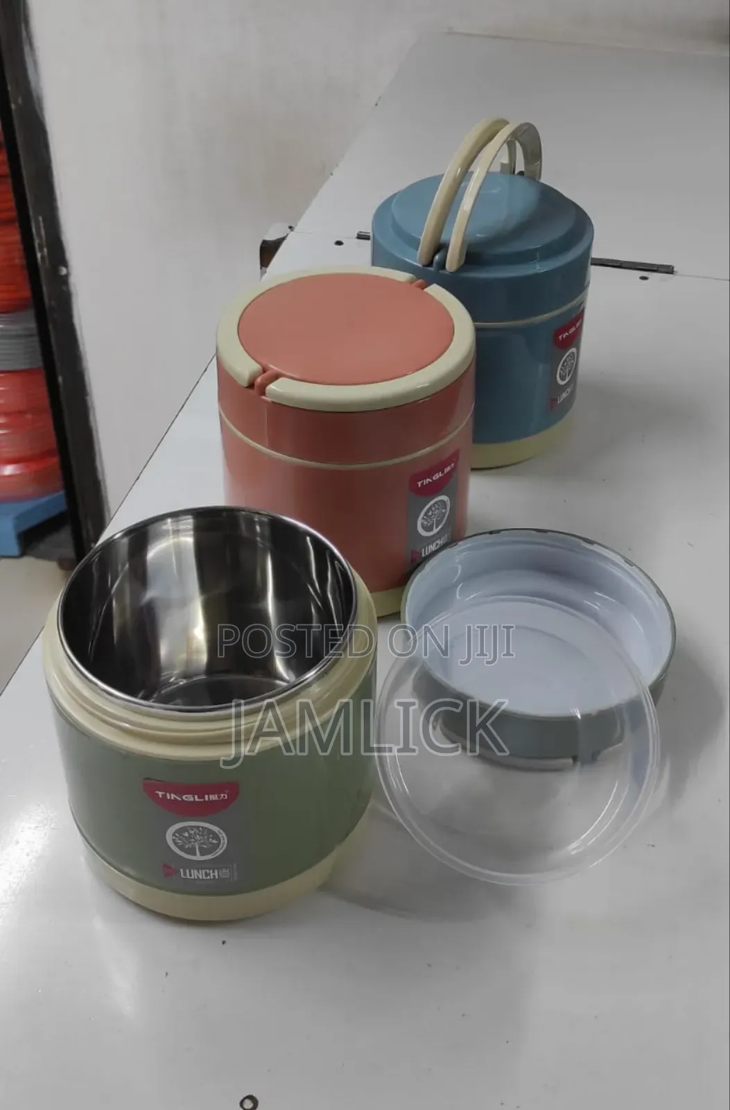 1.4l Double Wall Insulated Thermoware Lunch Box – 2 Compartments -Hk