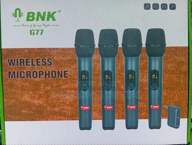 *Bnk G77 Wireless Microphone - main view