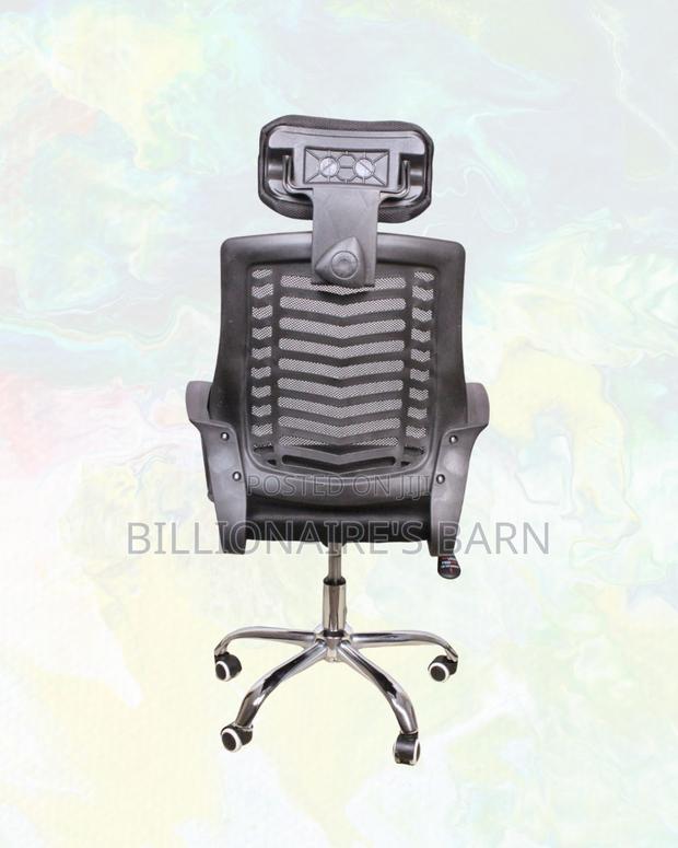 Secretarial Work Chair • Neat Professional Look, Lower-Back Support - thumbnail 4