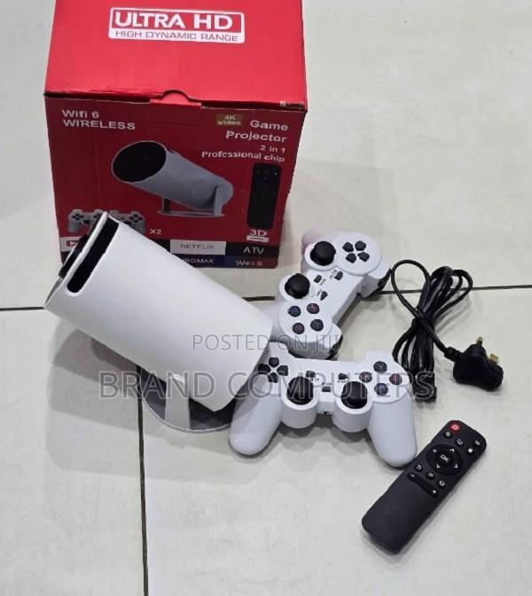 Hy300 Pro Gaming Projector 2 in 1 Android Plus Gaming Console - thumbnail 2