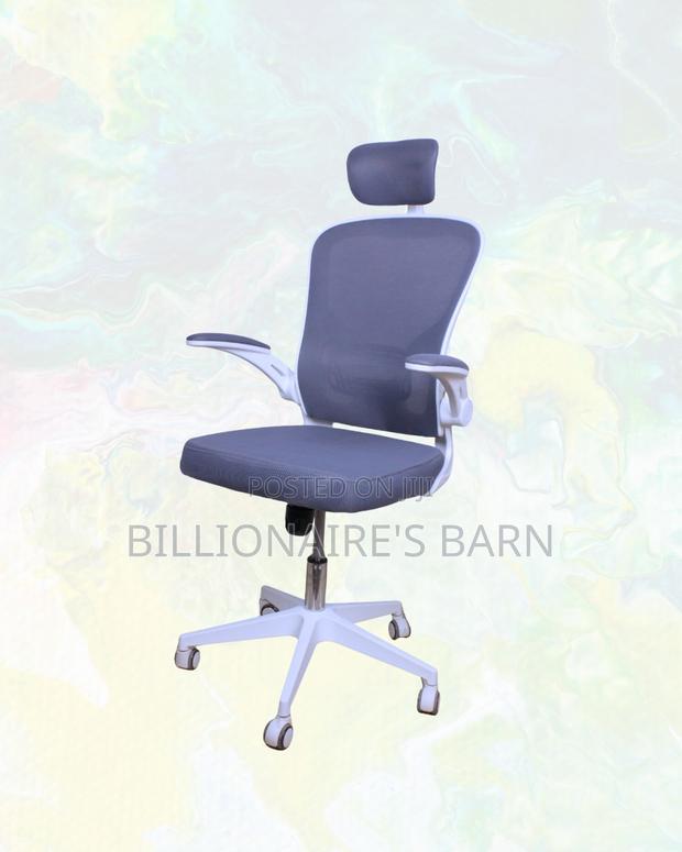 Ergonomic Work Chair | Posture Support, Neck Support Headrest - thumbnail 4
