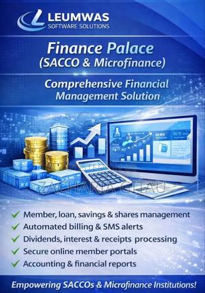 Sacco And Microfinance Management System - main view