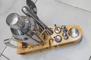 Sixteen (16pcs) (750ml ) Stainless Steel Cocktail Shaker Set