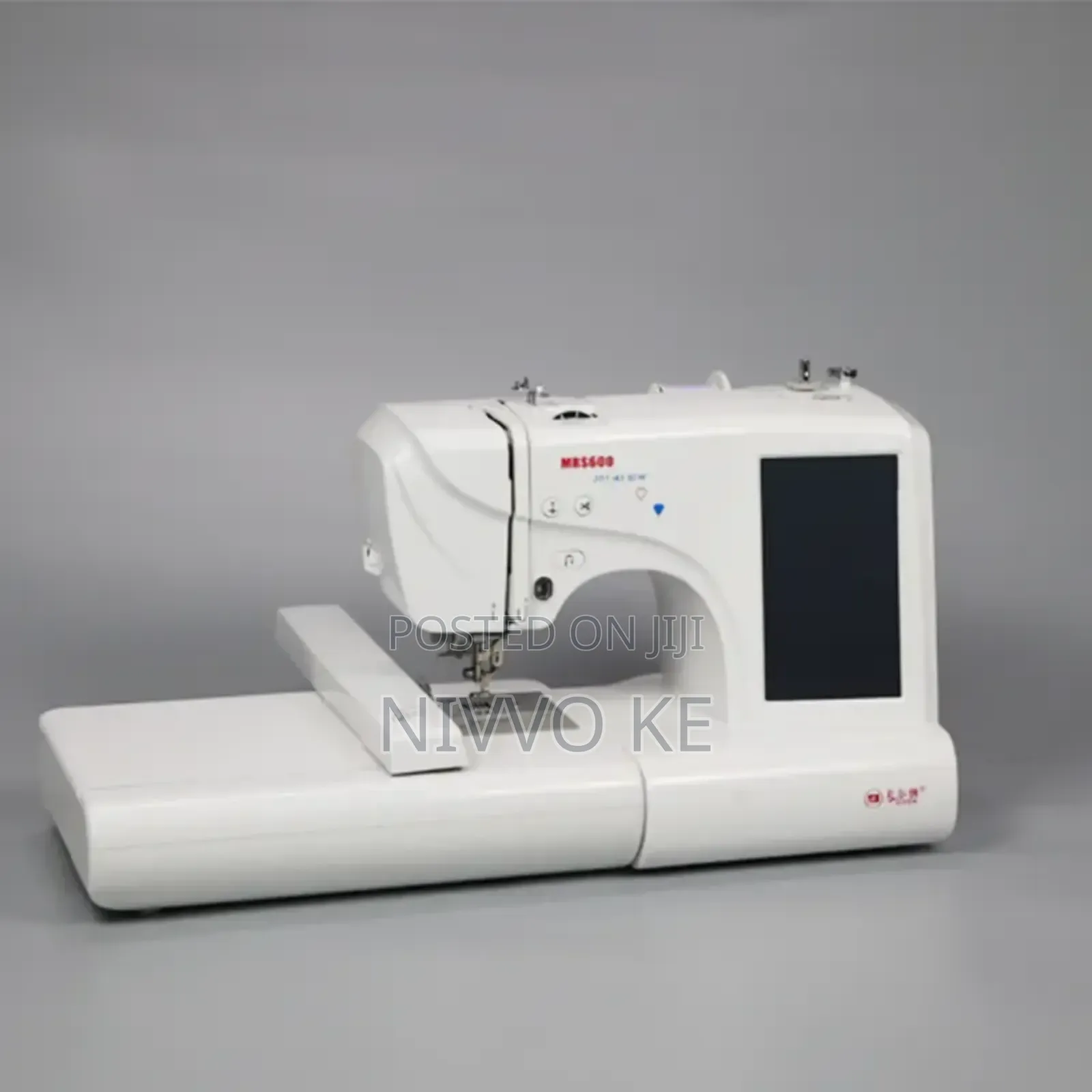 Single-Needle Compact Embroidery Machine for Detailed Stitching