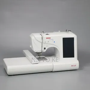 Single-Needle Compact Embroidery Machine for Detailed Stitching