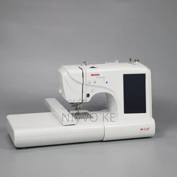 Single-Needle Compact Embroidery Machine for Detailed Stitching - thumbnail 3