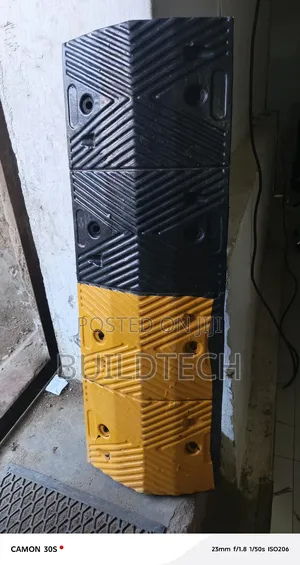 Rubber Speed Bump Reflective