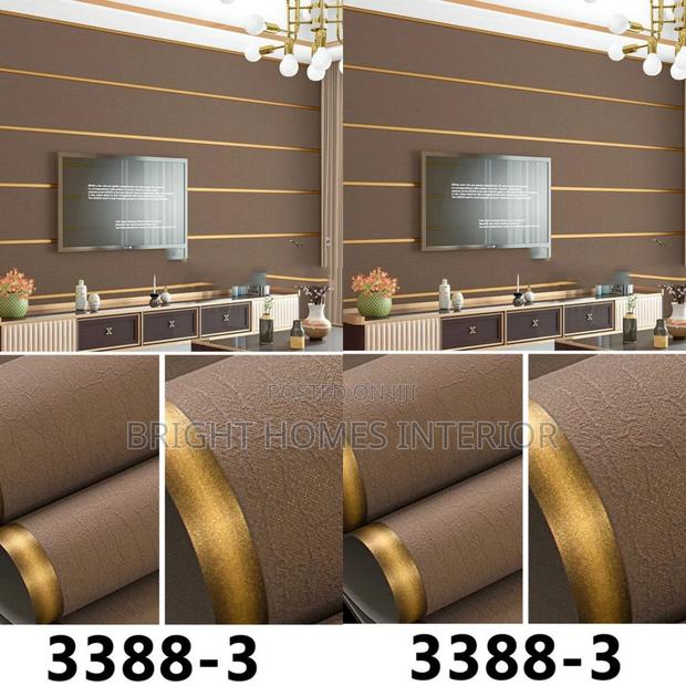 Brown Gold Lines Wallpaper Very Official Pattern Wallpaper