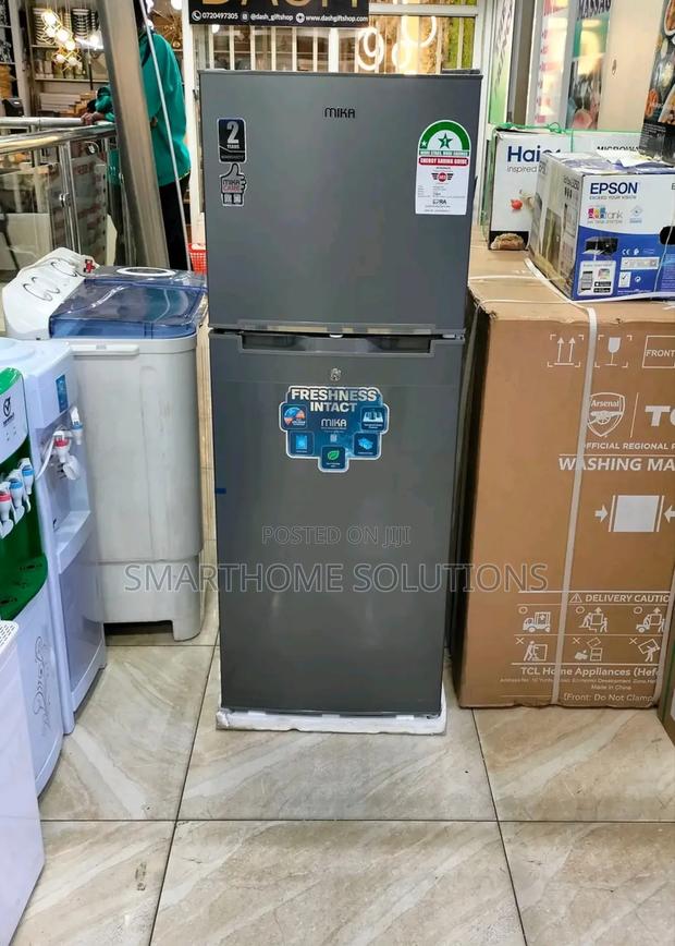 Mika 138l, Mrdcd138ds Double Door Fridge
