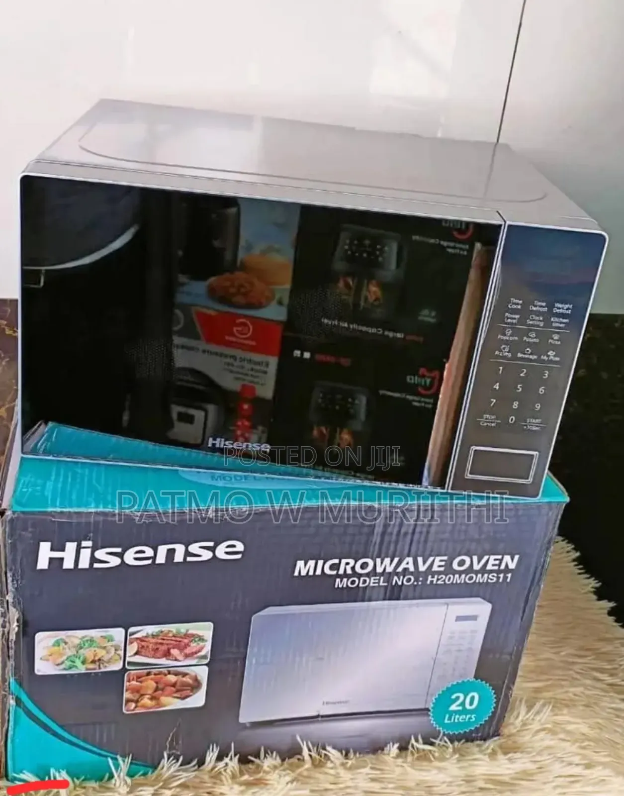 Hisense 20litres Microwave [Silver)