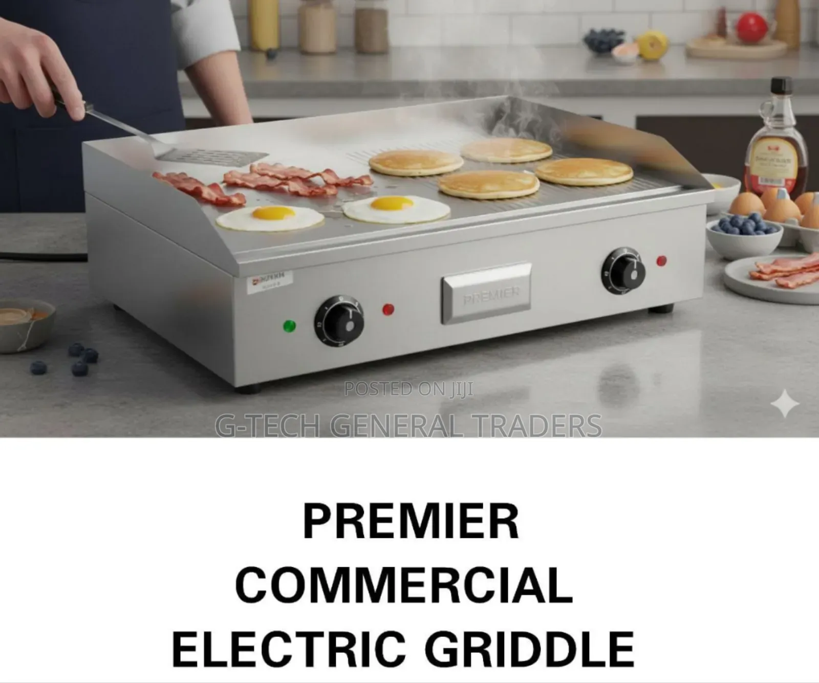 Premier Commercial Electric Griddle Machine