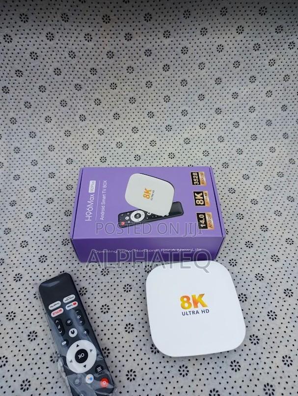 H96 Max M2+ Android Tv Box | Fast Performance | 4gb + 32gb - main view