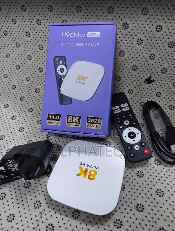 H96 Max M2+ Android Tv Box | Fast Performance | 4gb + 32gb - thumbnail 2
