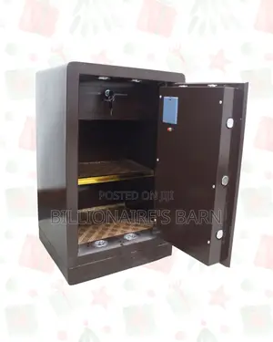 Biometric Security Safe 80kg — Serious Protection, Backup Key Included