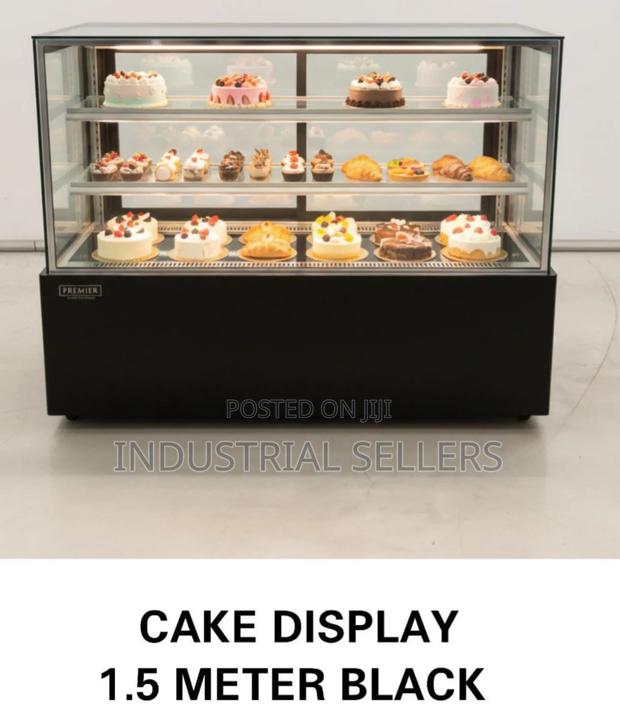 Rectangular in Shape Cake Display Chiller 1.5metres - main view