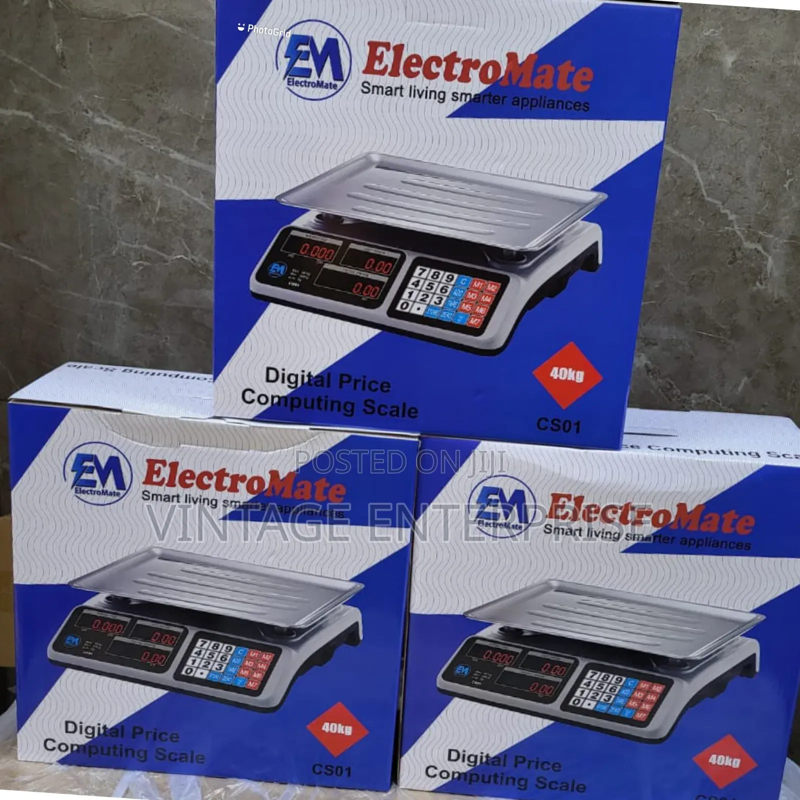 40kgs Electromate Digital Computing Weighting Scale