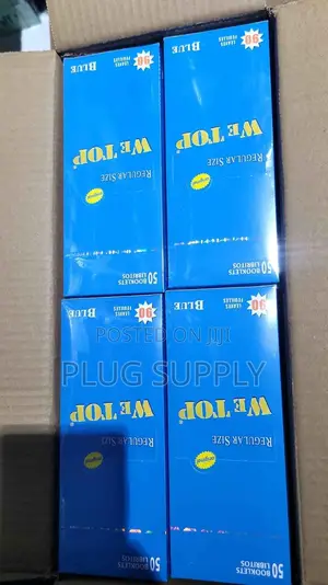 Wetop Blue Rice Paper 80 Leaves Per Booklet Rolling Papers