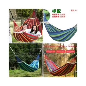Stripped Outdoor Hammock