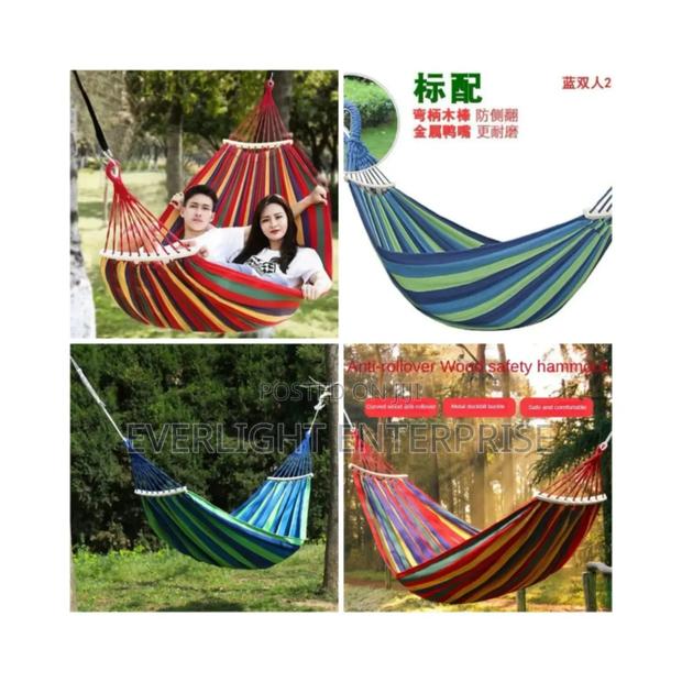 Stripped Outdoor Hammock
