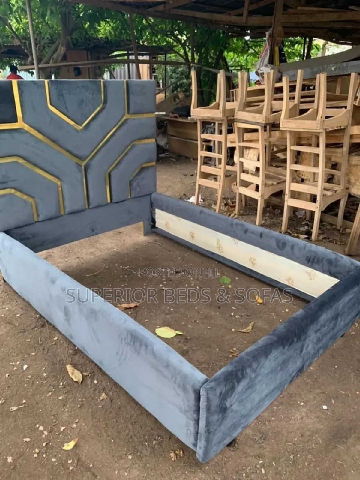 Geometric Bed Size 5 by 6