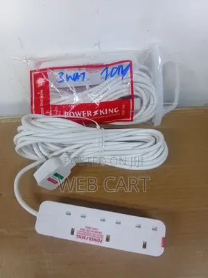 Power King 3-Way Extension Lead 10 Meter
