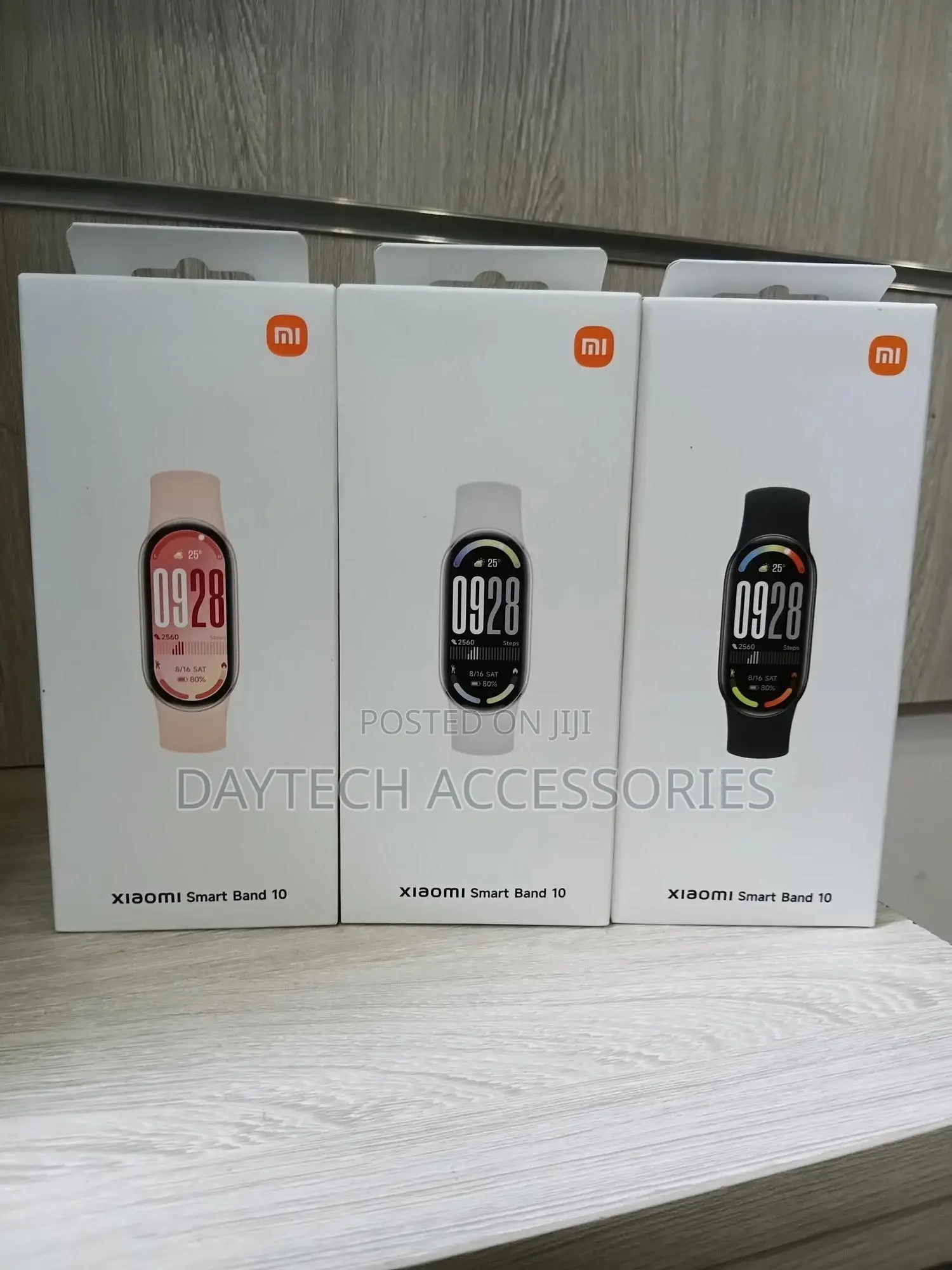 The Xiaomi Smart Band 10 Fitness Tracker.
