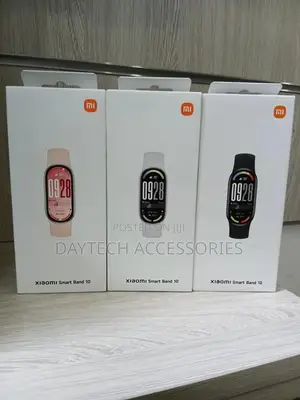 The Xiaomi Smart Band 10 Fitness Tracker.