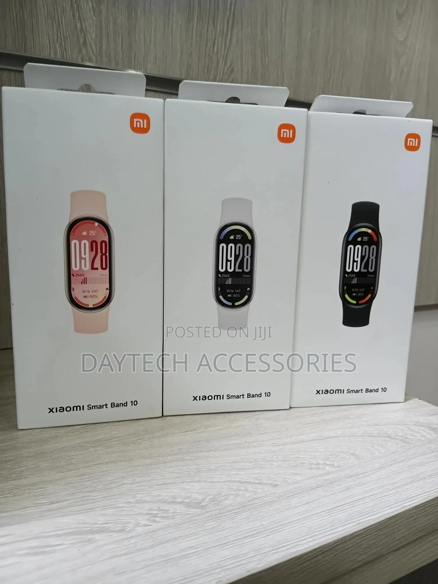 The Xiaomi Smart Band 10 Fitness Tracker.