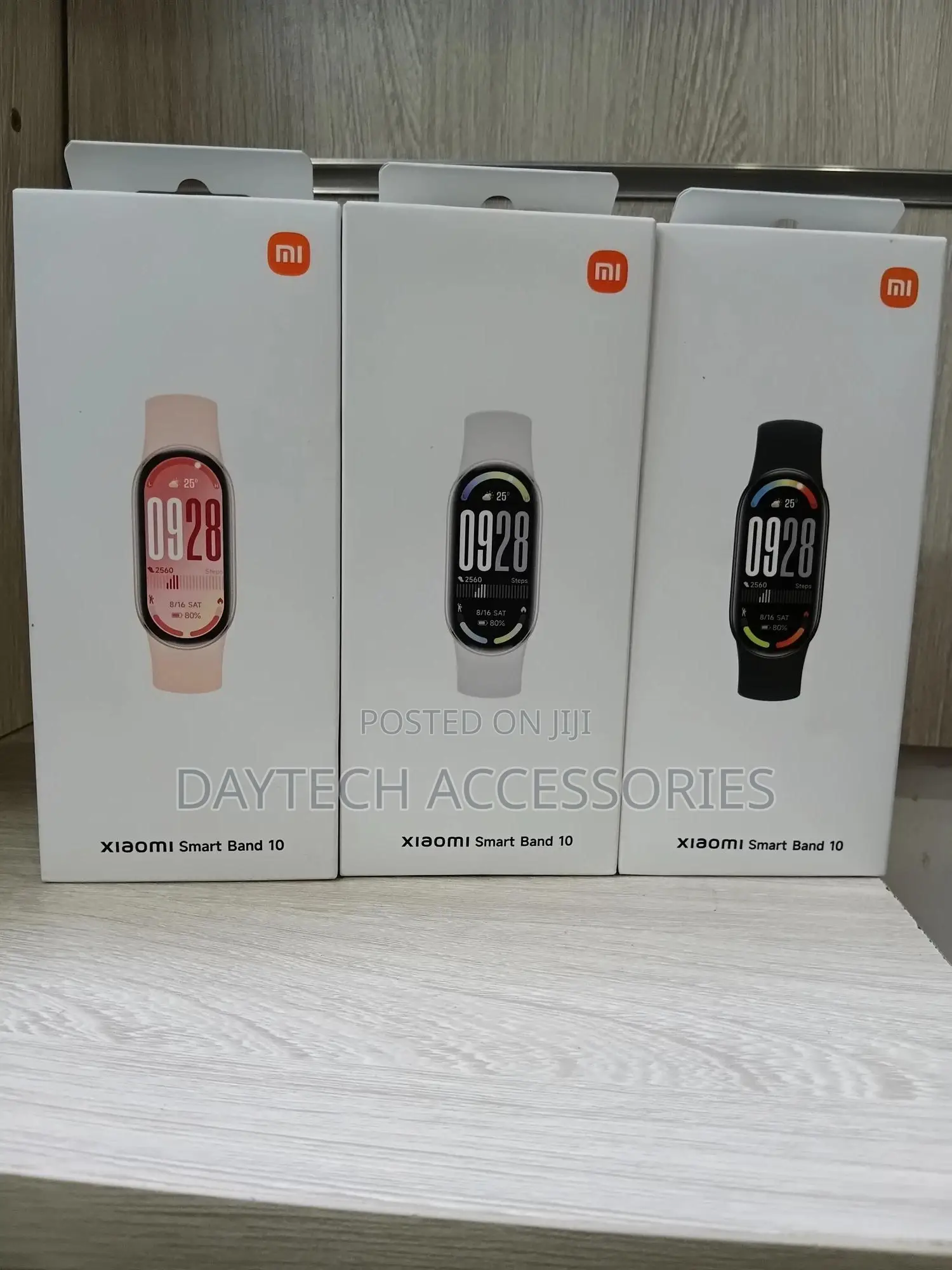 The Xiaomi Smart Band 10 Fitness Tracker.