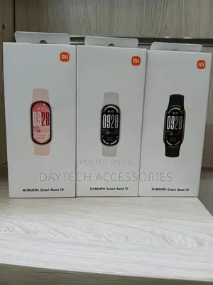 The Xiaomi Smart Band 10 Fitness Tracker.