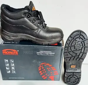 Black, High-cut Safety Work Boot,,,,,,