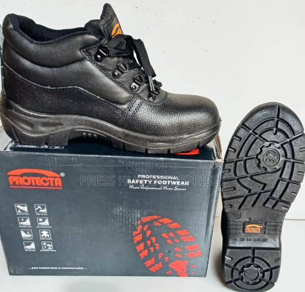 Black, High-cut Safety Work Boot,,,,,, - main view