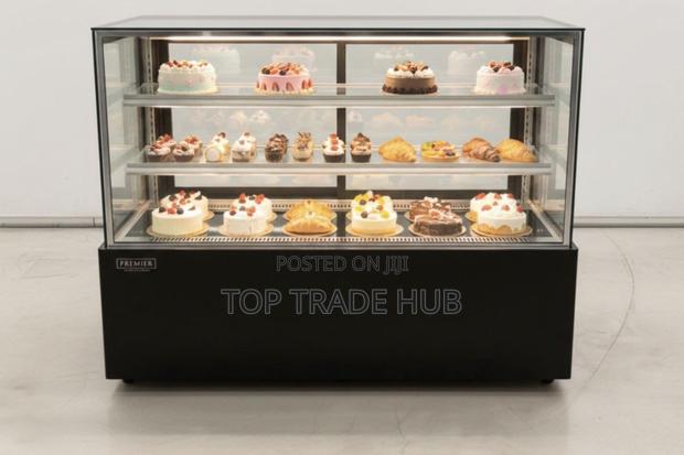 Premier Black Cake Display Cabinet 1.5 Meter