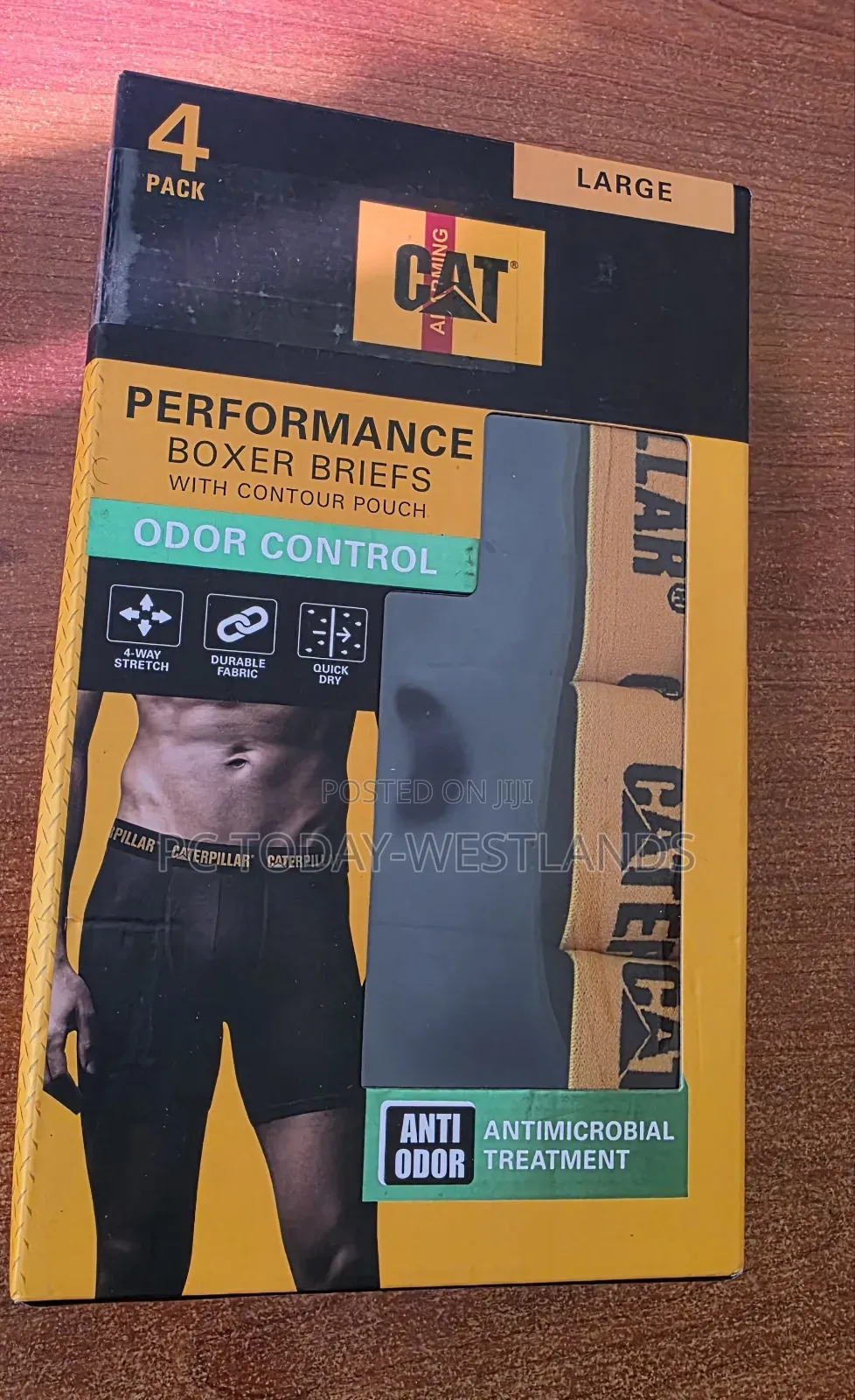 Cat Performance Briefs With Odor Control