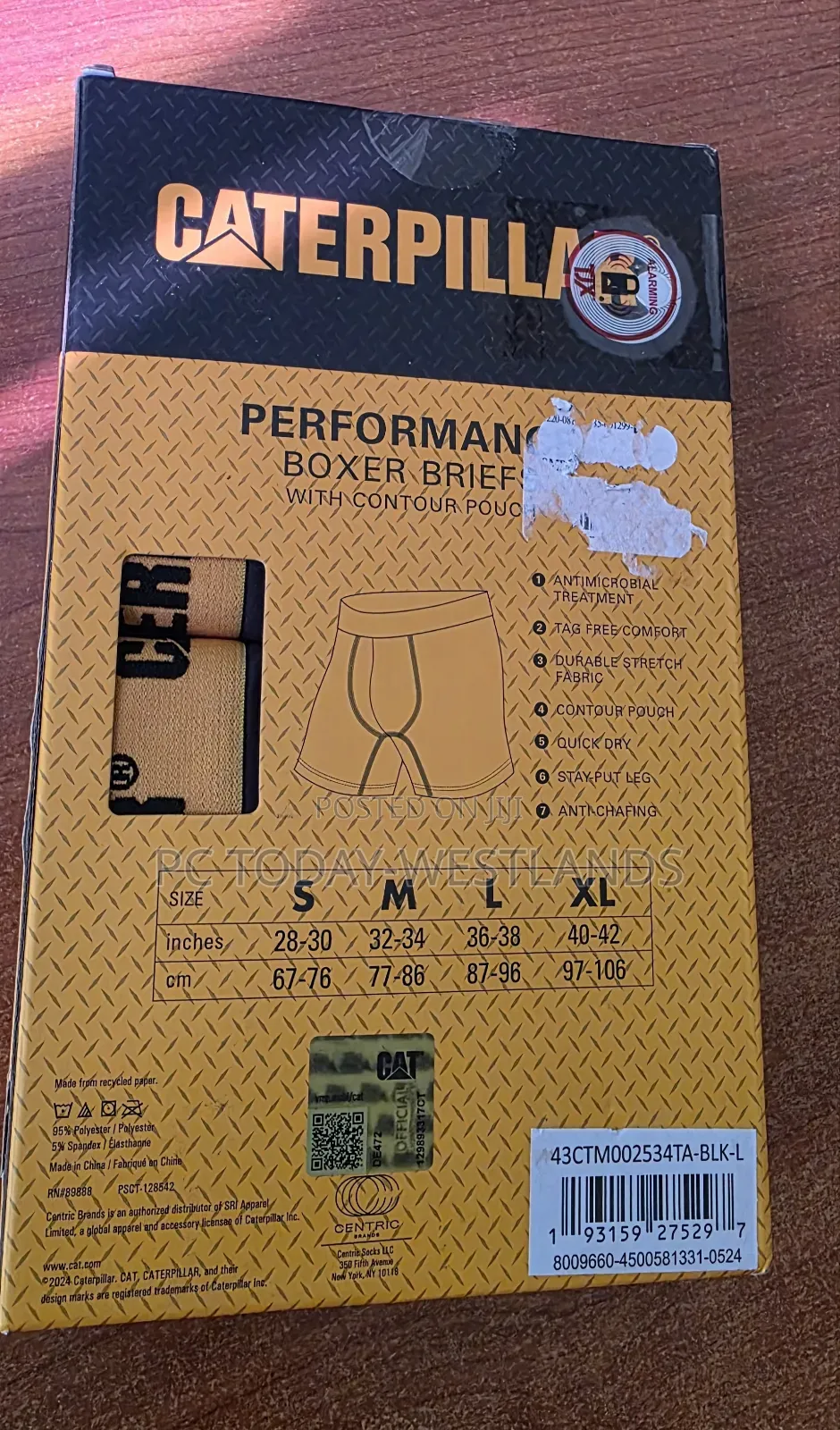 Cat Performance Briefs With Odor Control