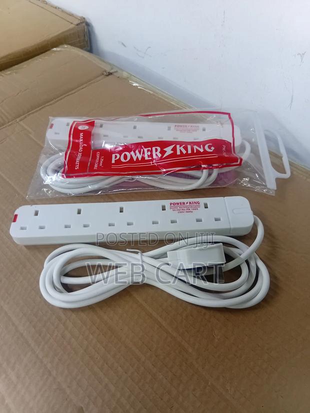 Power King Extension Cable 5-Way 10m - main view